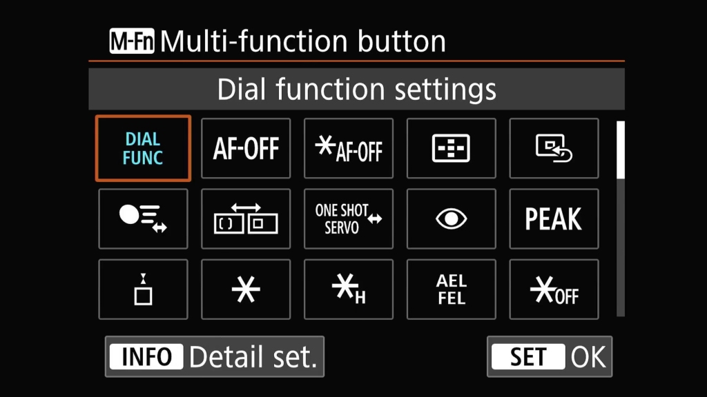 Dial Function